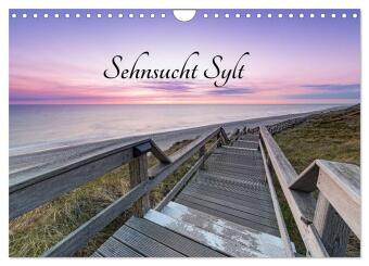 Naptár/Határidőnapló Sehnsucht Sylt (Wandkalender 2027 DIN A4 quer), CALVENDO Monatskalender Calvendo
