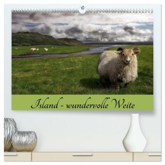 Calendario/Agenda Island - wundervolle Weite (hochwertiger Premium Wandkalender 2027 DIN A2 quer), Kunstdruck in Hochglanz Calvendo
