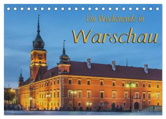 Kalender/Terminbuch Ein Wochenende in Warschau (Tischkalender 2027 DIN A5 quer), CALVENDO Monatskalender Calvendo