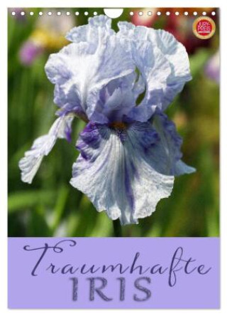 Naptár/Határidőnapló Traumhafte Iris (Wandkalender 2027 DIN A4 hoch), CALVENDO Monatskalender Calvendo