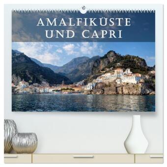 Kalender/Terminbuch Amalfiküste und Capri (hochwertiger Premium Wandkalender 2027 DIN A2 quer), Kunstdruck in Hochglanz Calvendo