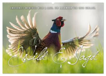 Kalendár/Diár Emotionale Momente: Wild und Jagd. (Wandkalender 2027 DIN A2 quer), CALVENDO Monatskalender Calvendo