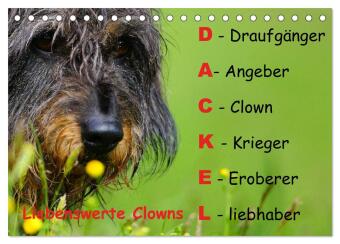 Kalender/agenda Liebenswerte Clowns (Tischkalender 2027 DIN A5 quer), CALVENDO Monatskalender Calvendo