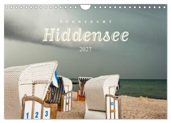 Calendario/Agenda Sehnsucht Hiddensee 2027 (Wandkalender 2027 DIN A4 quer), CALVENDO Monatskalender Calvendo