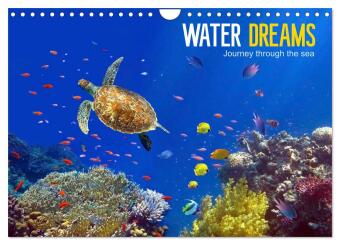 Kalender/Terminbuch Water Dreams-journey through the sea (Wall Calendar 2027 DIN A4 landscape), CALVENDO 12 Month Wall Calendar Calvendo