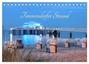 Calendario/Agenda Timmendorfer Strand (Tischkalender 2027 DIN A5 quer), CALVENDO Monatskalender Calvendo