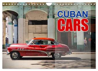 Kalender/Terminbuch Cuban Cars (Wall Calendar 2027 DIN A4 landscape), CALVENDO 12 Month Wall Calendar Calvendo