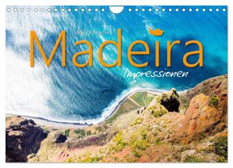 Kalender/Terminbuch Madeira Impressionen (Wandkalender 2027 DIN A4 quer), CALVENDO Monatskalender Calvendo