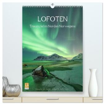 Kalender/Terminbuch LOFOTEN - Traumziel im Norden Norwegens (hochwertiger Premium Wandkalender 2027 DIN A2 hoch), Kunstdruck in Hochglanz Calvendo