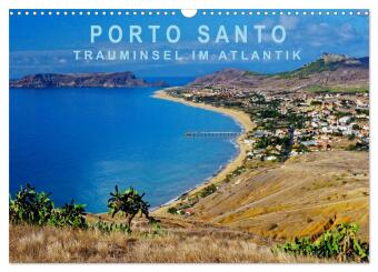 Kalender/agenda Porto Santo Trauminsel im Atlantik (Wandkalender 2027 DIN A3 quer), CALVENDO Monatskalender Calvendo