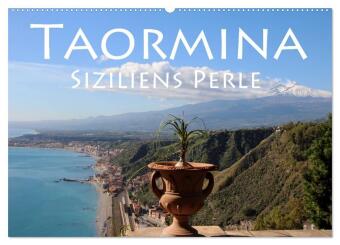 Kalender/agenda Taormina Siziliens Perle (Wandkalender 2027 DIN A2 quer), CALVENDO Monatskalender Calvendo