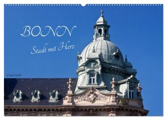 Calendario/Agenda Bonn - Stadt mit Herz (Wandkalender 2027 DIN A2 quer), CALVENDO Monatskalender Calvendo