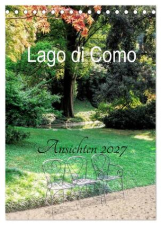 Koledar/Rokovnik Lago di Como Ansichten 2027 (Tischkalender 2027 DIN A5 hoch), CALVENDO Monatskalender Calvendo