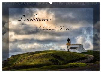 Kalender/Terminbuch Leuchttürme an Schottlands Küsten (Wandkalender 2027 DIN A2 quer), CALVENDO Monatskalender Calvendo