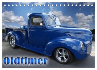 Kalender/Terminbuch Oldtimer-Kunst (Tischkalender 2027 DIN A5 quer), CALVENDO Monatskalender Calvendo
