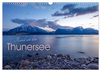 Kalender/Terminbuch Rund um den Thunersee (Wandkalender 2027 DIN A3 quer), CALVENDO Monatskalender Calvendo
