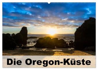 Naptár/Határidőnapló Die Oregon-Küste (Wandkalender 2027 DIN A2 quer), CALVENDO Monatskalender Calvendo