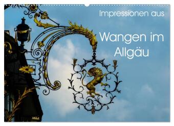 Kalendář/Diář Impressionen aus Wangen im Allgäu (Wandkalender 2027 DIN A2 quer), CALVENDO Monatskalender Calvendo