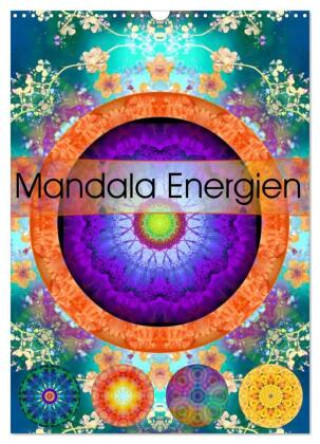 Kalender/Terminbuch Mandala Energien (Wandkalender 2027 DIN A3 hoch), CALVENDO Monatskalender Calvendo