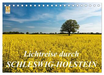 Kalender/Terminbuch Lichtreise durch Schleswig-Holstein (Tischkalender 2027 DIN A5 quer), CALVENDO Monatskalender Calvendo