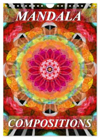 Kalendár/Diár MANDALA COMPOSITIONS (Wall Calendar 2027 DIN A4 portrait), CALVENDO 12 Month Wall Calendar Calvendo