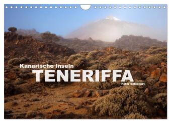 Kalendár/Diár Kanarische Inseln - Teneriffa (Wandkalender 2027 DIN A4 quer), CALVENDO Monatskalender Calvendo