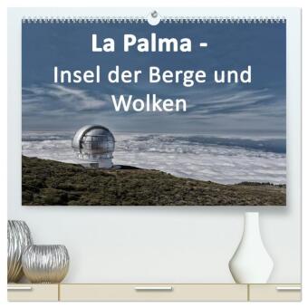 Kalender/agenda La Palma - Insel der Berge und Wolken (hochwertiger Premium Wandkalender 2027 DIN A2 quer), Kunstdruck in Hochglanz Calvendo