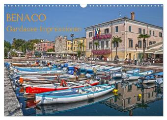 Kalender/Terminbuch BENACO - Gardasee-Impressionen (Wandkalender 2027 DIN A3 quer), CALVENDO Monatskalender Calvendo