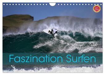 Kalender/Terminbuch Faszination Surfen (Wandkalender 2027 DIN A4 quer), CALVENDO Monatskalender Calvendo