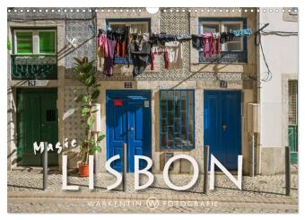 Kalender/agenda Magic Lisbon (Wall Calendar 2027 DIN A3 landscape), CALVENDO 12 Month Wall Calendar Calvendo
