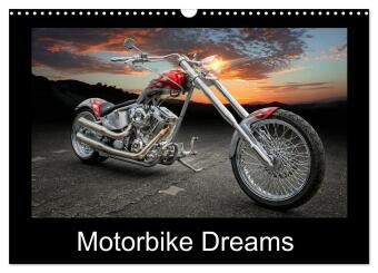 Kalender/agenda Motorbike Dreams (Wall Calendar 2027 DIN A3 landscape), CALVENDO 12 Month Wall Calendar Calvendo
