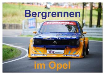 Kalendár/Diár Bergrennen im Opel (Wandkalender 2027 DIN A2 quer), CALVENDO Monatskalender Calvendo