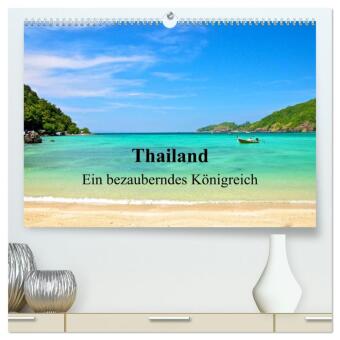 Kalender/agenda Thailand - Ein bezauberndes Königreich (hochwertiger Premium Wandkalender 2027 DIN A2 quer), Kunstdruck in Hochglanz Calvendo