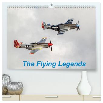 Kalender/agenda The Flying Legends (High Quality Premium Wall Calendar 2027 DIN A2 landscape),CALVENDO 12 Month Wall Calendar Calvendo