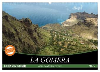 Kalender/Terminbuch La Gomera 2027 - Eine Entdeckungsreise (Wandkalender 2027 DIN A2 quer), CALVENDO Monatskalender Calvendo