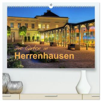 Naptár/Határidőnapló Die Gärten in Herrenhausen (hochwertiger Premium Wandkalender 2027 DIN A2 quer), Kunstdruck in Hochglanz Calvendo