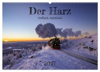 Kalender/Terminbuch Der Harz - einfach mystisch (Wandkalender 2027 DIN A2 quer), CALVENDO Monatskalender 