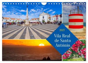 Kalender/Terminbuch Vila Real de Santo António (Wandkalender 2027 DIN A4 quer), CALVENDO Monatskalender 