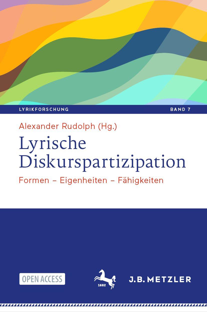Book Lyrische Diskurspartizipation Alexander Rudolph