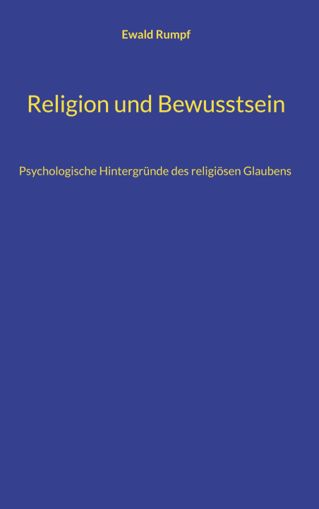 Book Religion und Bewusstsein 