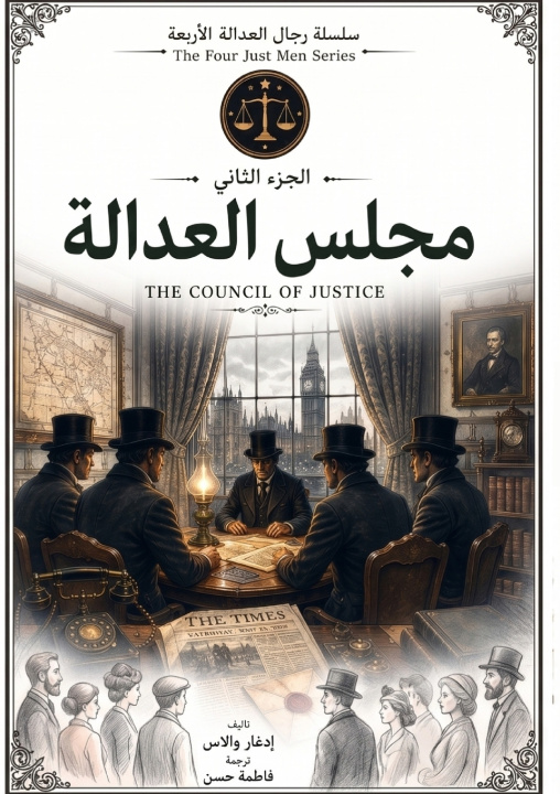 Libro مجلس العدالة إدغار والاس