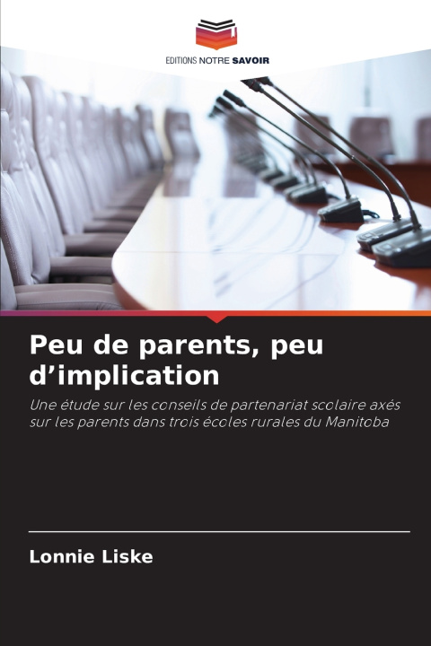 Buch Peu de parents, peu d'implication Lonnie Liske