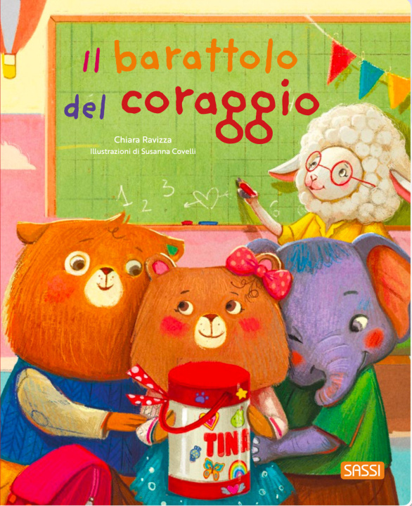 Kniha barattolo del coraggio Chiara Ravizza