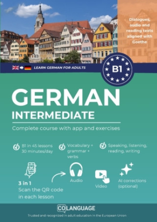 Book Learn German B1 intermediate. Complete course with app and exercises coLanguage Academy