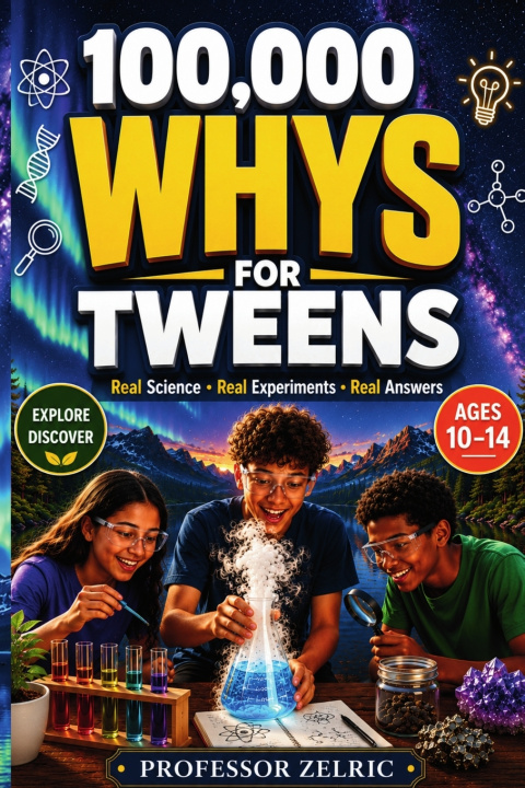 Knjiga 100,000 Whys for Tweens Professor Zelric