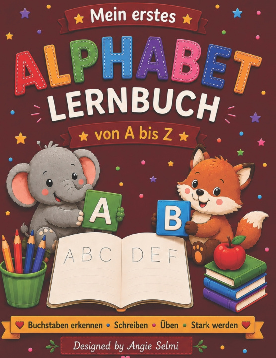 Boek Mein erstes Alphabet Lernbuch Angie Selmi