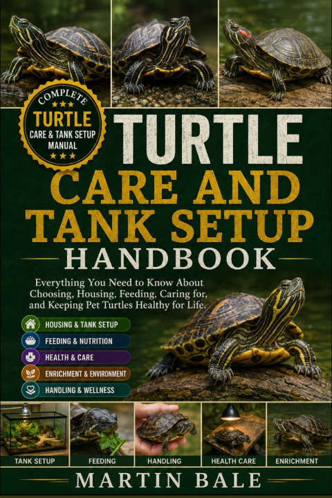 Carte TURTLE CARE AND TANK SETUP HANDBOOK MARTIN BALE