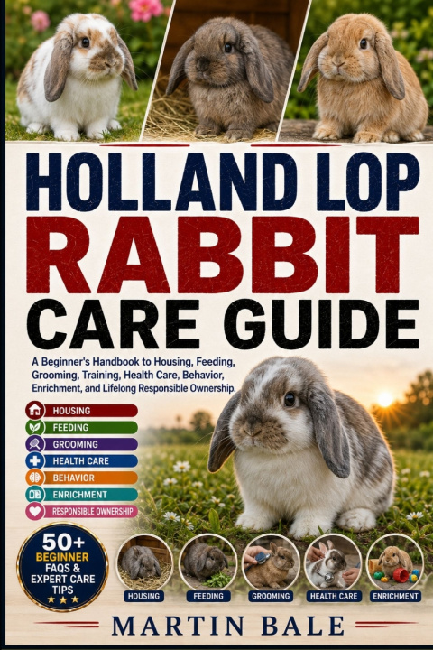 Kniha HOLLAND LOP RABBIT CARE GUIDE MARTIN BALE