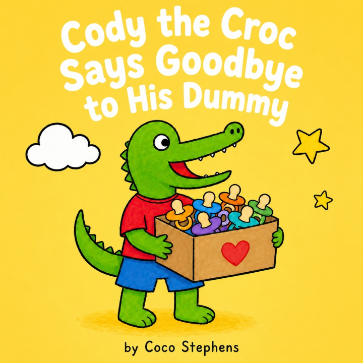 Kniha Cody The Croc Says Goodbye to his Dummy Coco Stephens