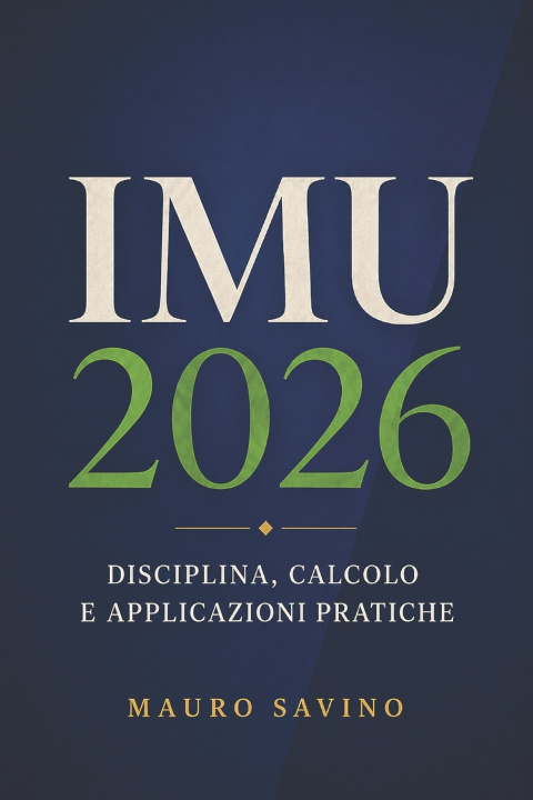 Книга IMU 2026 Mauro Savino